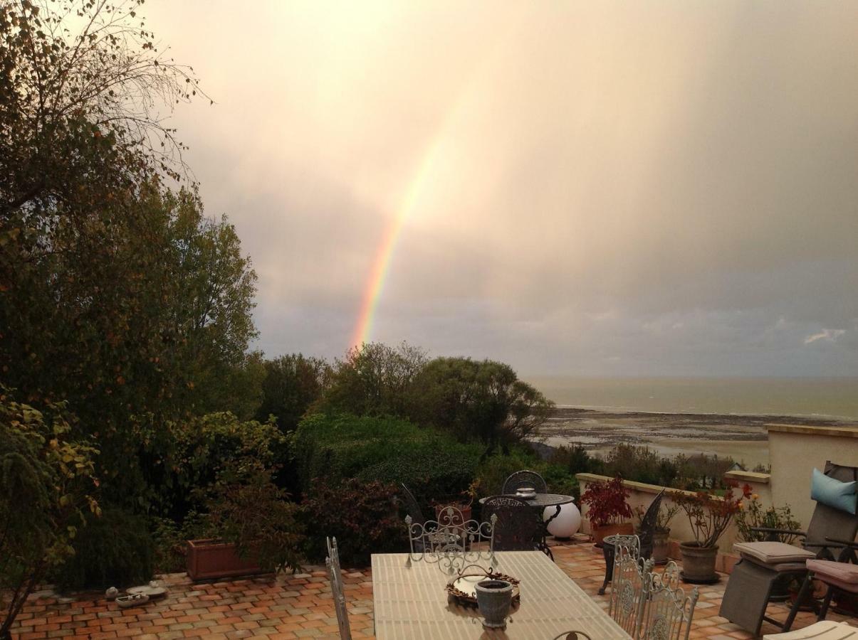 Appartement Terrasse Face Mer Villerville Zewnętrze zdjęcie